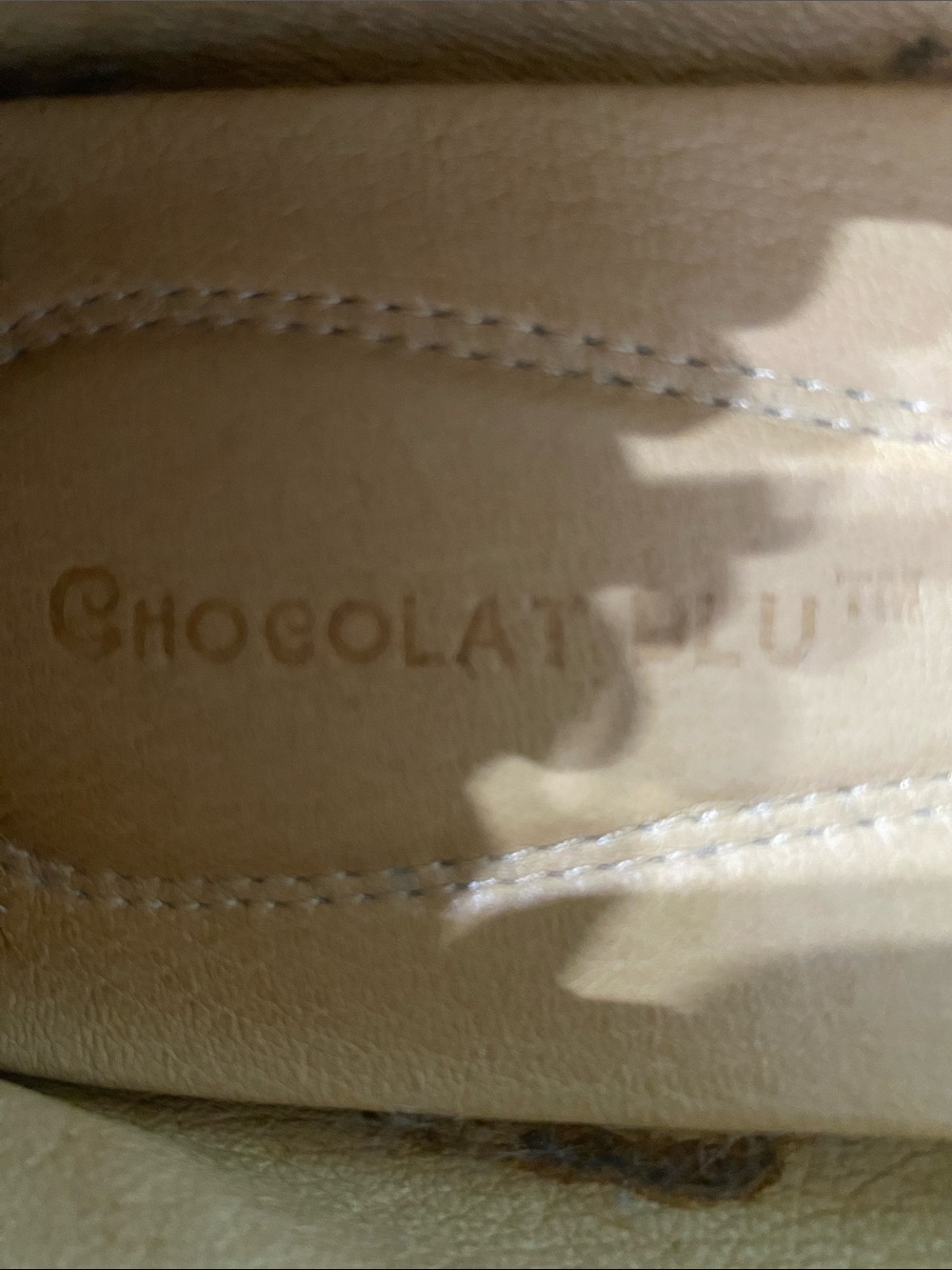 Peach pink leather ballerina flats by Chocolat Blu, size 8 ,, new - Picture 5 of 5